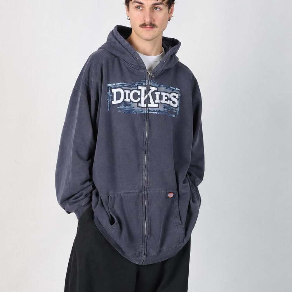 Dickies Vintage Y2K Graphic Zip Up Hoodie
